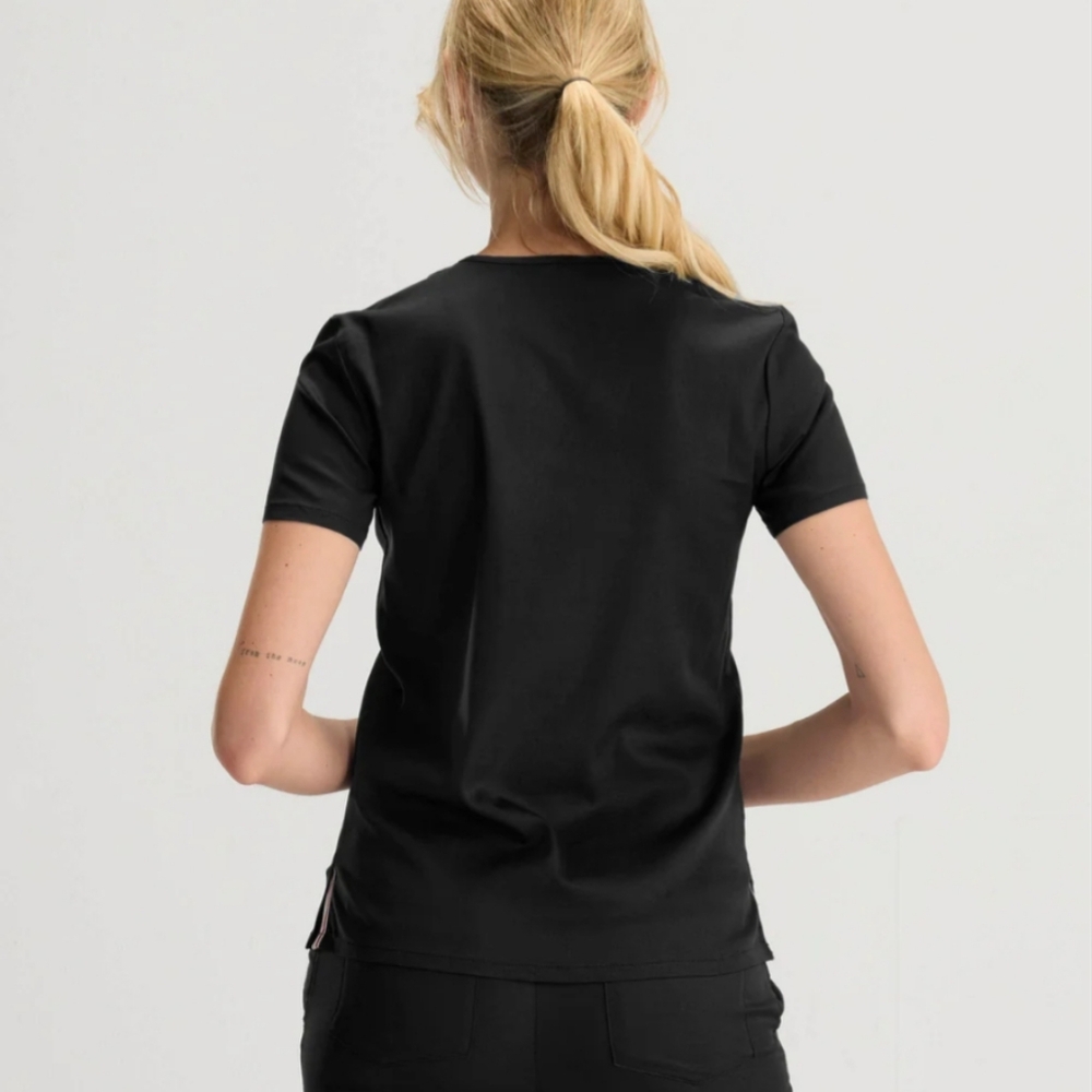 MEDICLO BLACK Women's Scrub Set XS (Joggers Petite Length) EUC - Picture 10 of 16